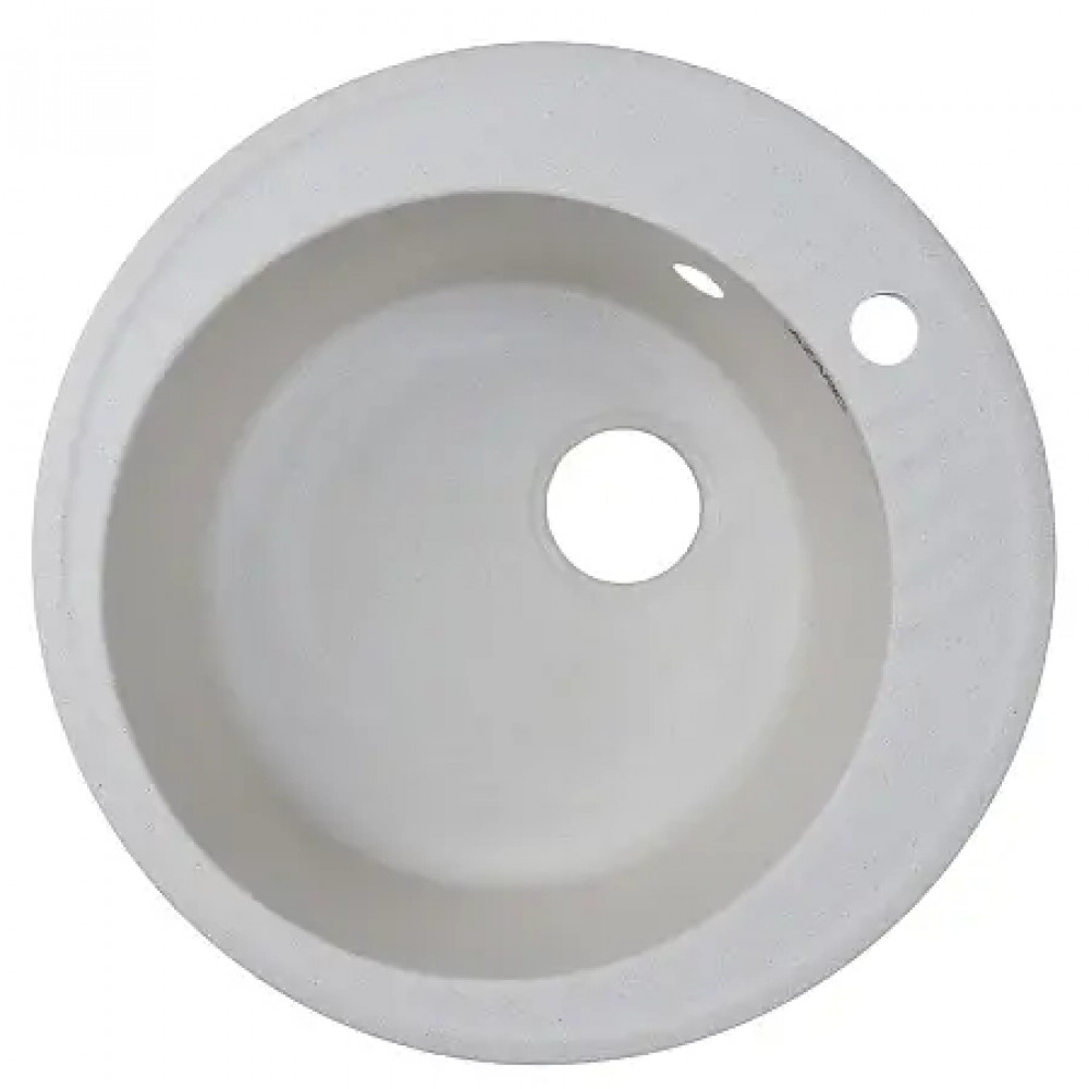 AZARIO кухонная мойка Solo (505x505x190) Бежевая (сифон)