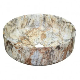 AZ-3134-M830 Раковина накладная. Размер 355*355*120 мм мраморный