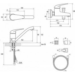 SET SUZAN V (SN 015.00 + SN 022.00/150 + 901.00)