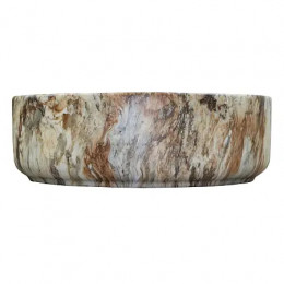 AZ-3134-M830 Раковина накладная. Размер 355*355*120 мм мраморный