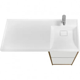 Лондри 40 Тумба без фасада под с/маш Дуб рустикальный