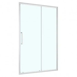Дверь в нишу, раздвижная CS-AB03C-120 120x190，профиль хром，6 мм прозрачное стекло, профиль хром