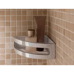 11657010000 Elegance NEW Угловая корзинка для губки, хром