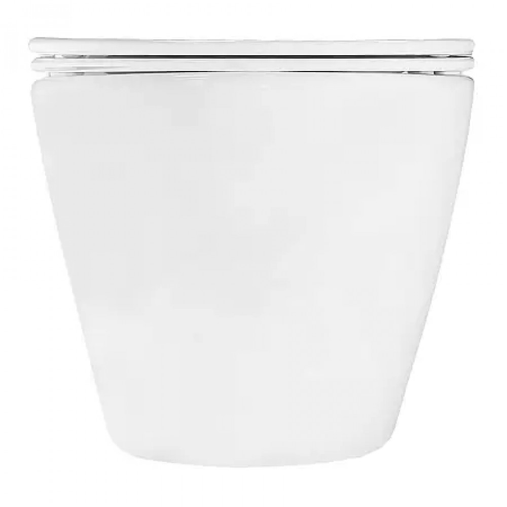 BONELLE Унитаз подвесной безободковый с сиденьем микролифт, смыв ТОРНАДО. Размер 490x345x350 мм (1 место)