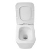Dezi White унитаз подвесной, с функцией Торнадо, с сиденьем дюропласт, микролифт (1 место)