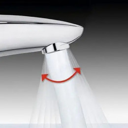 KLUDI BALANCE Однорычажный смеситель для раковины, с донным клапаном, арт. 520230575