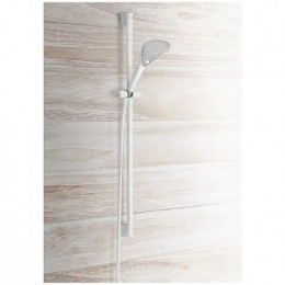 KLUDI FIZZ Душевой гарнитур 3S длина штанги 900 мм, белый/хром