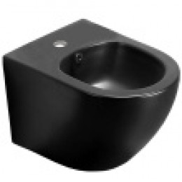 Azario Grado подвесное биде чёрный матовый (ЦВЕТ ПОДХОДИТ ТОЛЬКО ПОД SP) 480*370*325