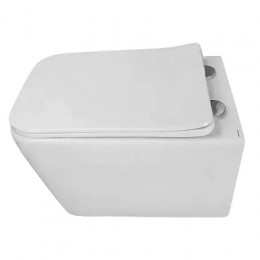 Dezi White унитаз подвесной, с функцией Торнадо, с сиденьем дюропласт, микролифт (1 место)