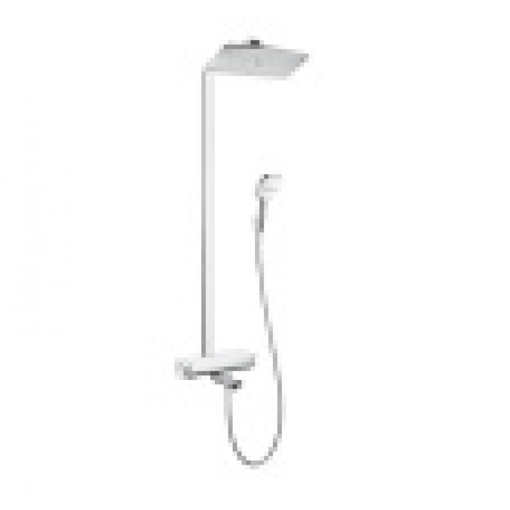 27113400 Raindance Select E 360 Showerpipe для ванны, ½’, белый/хром