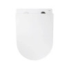 AZ-5175T-WHT RUMBA Унитаз подвесной с системой смыва Tornado в комплекте с быстросъемным сиденьем микролифт, дюропласт 520*360*365mm