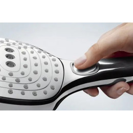 Душевой гарнитур Hansgrohe Raindance Select E 120 26620400 со штангой 65 см и мыльницей белый/хром