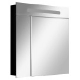 Z_VICTORIA NORD Шкаф зеркальный 800 мм, Black Edition