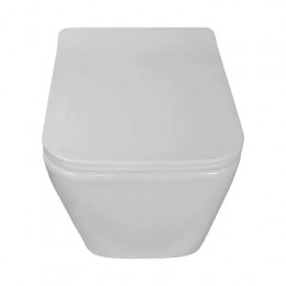 Dezi White унитаз подвесной, с функцией Торнадо, с сиденьем дюропласт, микролифт (1 место)