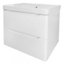 Комплект Тумба LOTOS 60/2 (615х480х570) подвесная с раковиной Monte 60