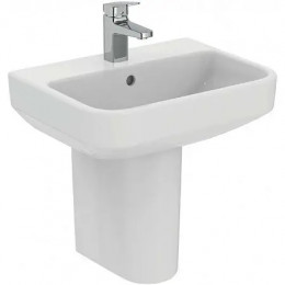 CERAPLAN Смеситель для раковины с металлическим донным клапаном, система монтажа EASY-FIX (облегченный монтаж), гибкая подводка G3/8", картридж Firma