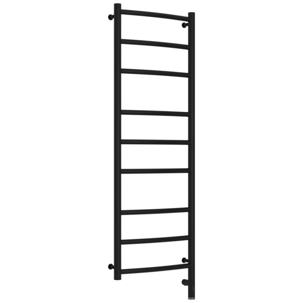 Полотенцесушитель, Сунержа, Галант 3.0, шгв 432*89*1324, нижнее справа, МЭМ, цвет-чёрный матовый