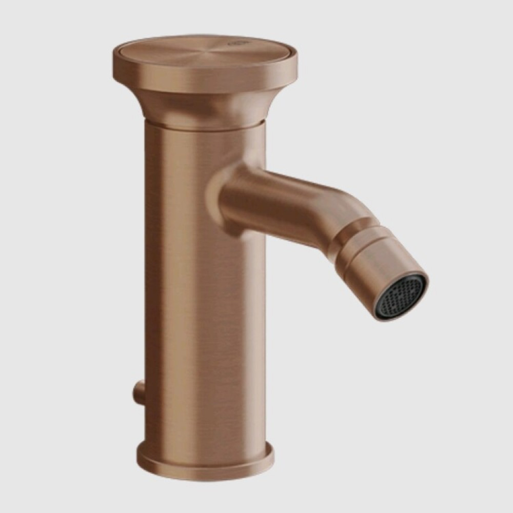 Смеситель для биде, Gessi, Origini, цвет-Copper Brushed PVD