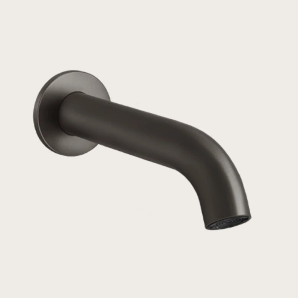 Излив, Gessi, 316 Bath-Shower, цвет-Black Metal Brushed PVD