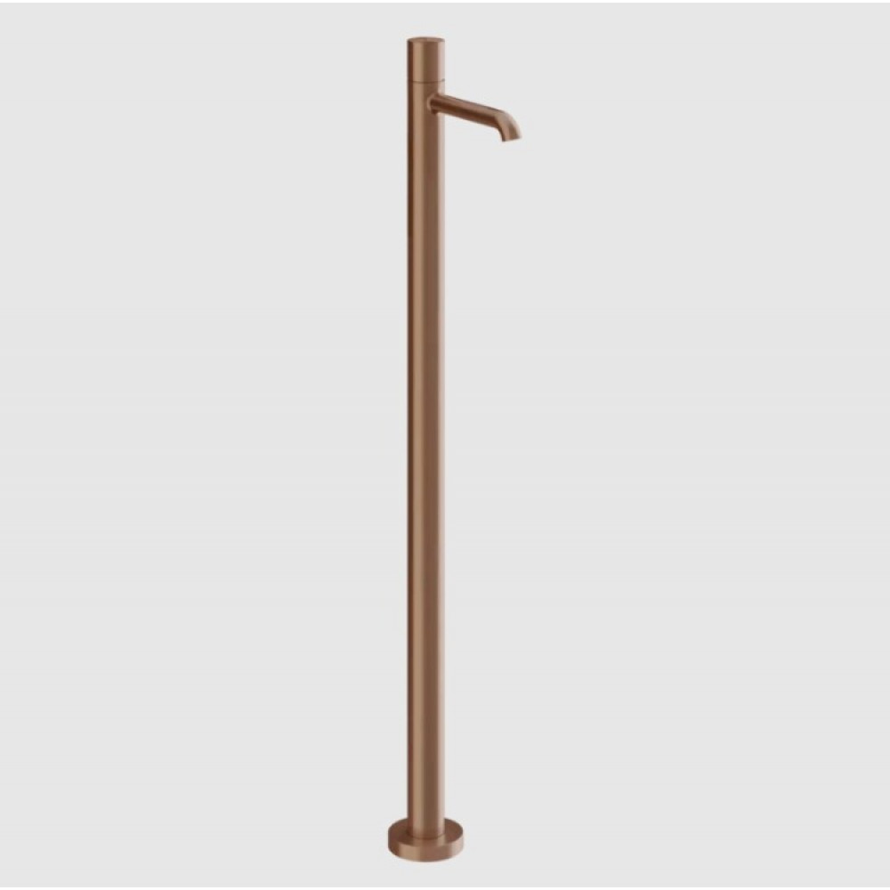 Смеситель для раковины, Gessi, Habito Unito, цвет-Copper Brushed PVD