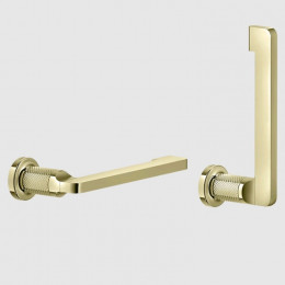 Бумагодержатель, Gessi, Inciso, шгв 183*77*41, цвет-Brass PVD