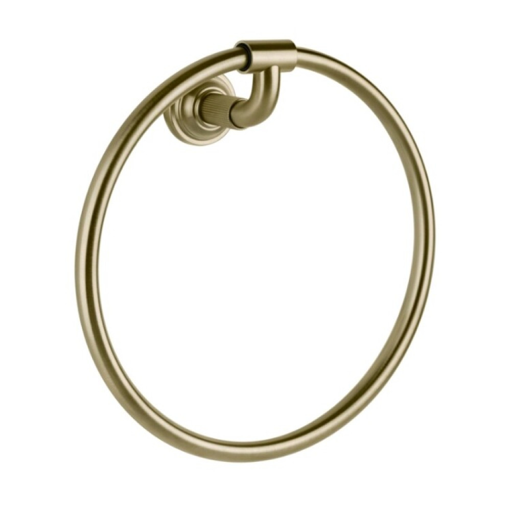 Полотенцедержатель, Gessi, VENTI20, шгв 222*86*224, цвет-Brushed Brass PVD