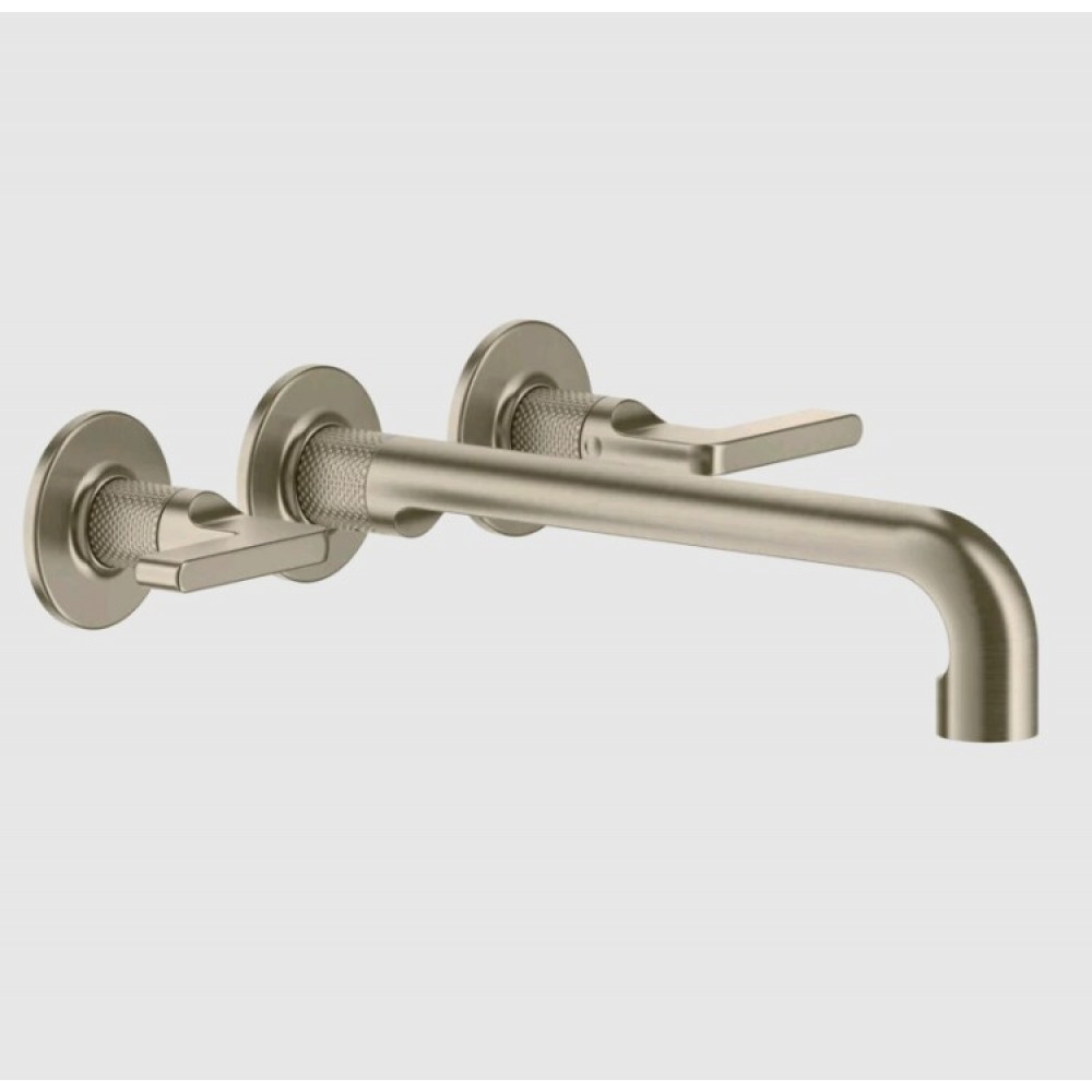 Смеситель для раковины, Gessi, Inciso, цвет-Finox Brushed Nickel
