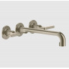 Смеситель для раковины, Gessi, Inciso, цвет-Finox Brushed Nickel