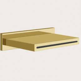 Излив, Gessi, Cascata, цвет-Gold PVD