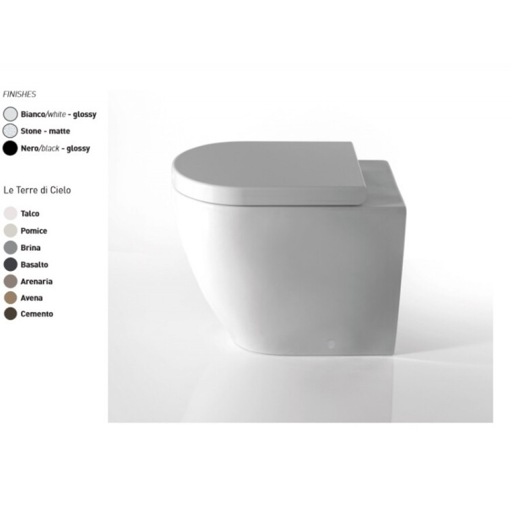 Сиденье для унитаза, CIELO, Smile, цвет-Talco