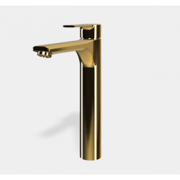 Смеситель для раковины, Fima Carlo Frattini, Mast, цвет-золото