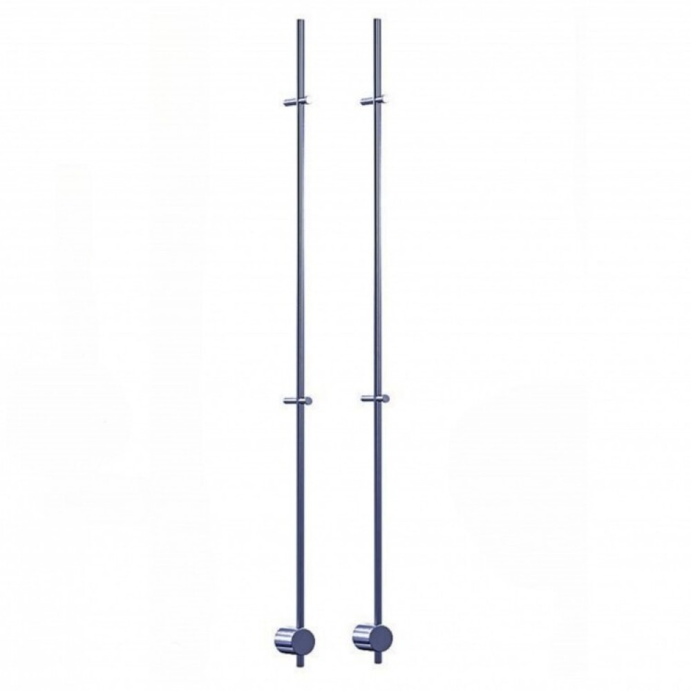 Полотенцесушитель, Broner, Bruno, шгв 60*70*1700, сухой ТЭН, цвет-RAL 9007 матовый