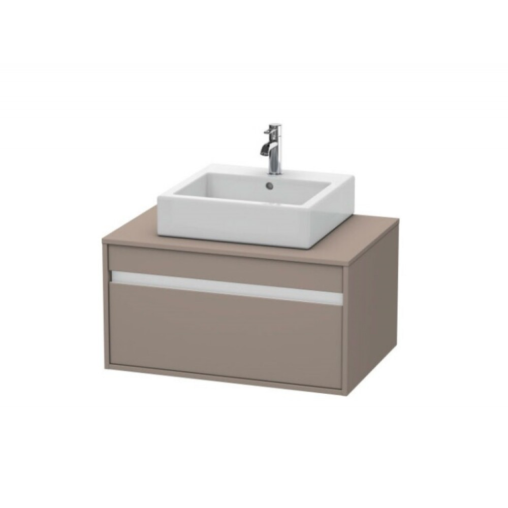 Тумба под раковину, Duravit, Ketho, шгв 800*550*426, раковина-необходимо заказать, цвет-базальт матовый