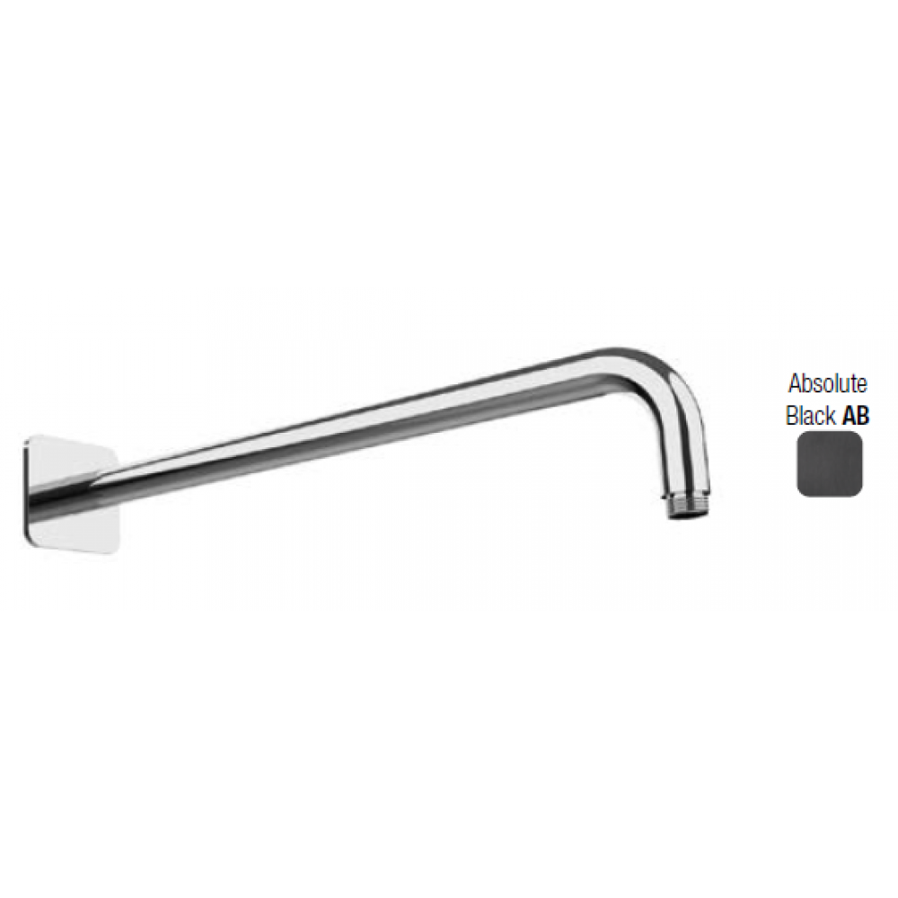 Держатель верхнего душа, Almar, Shower Arms, цвет-Absolute Black Brushed PVD (Товар заказной, возврату не подлежит)