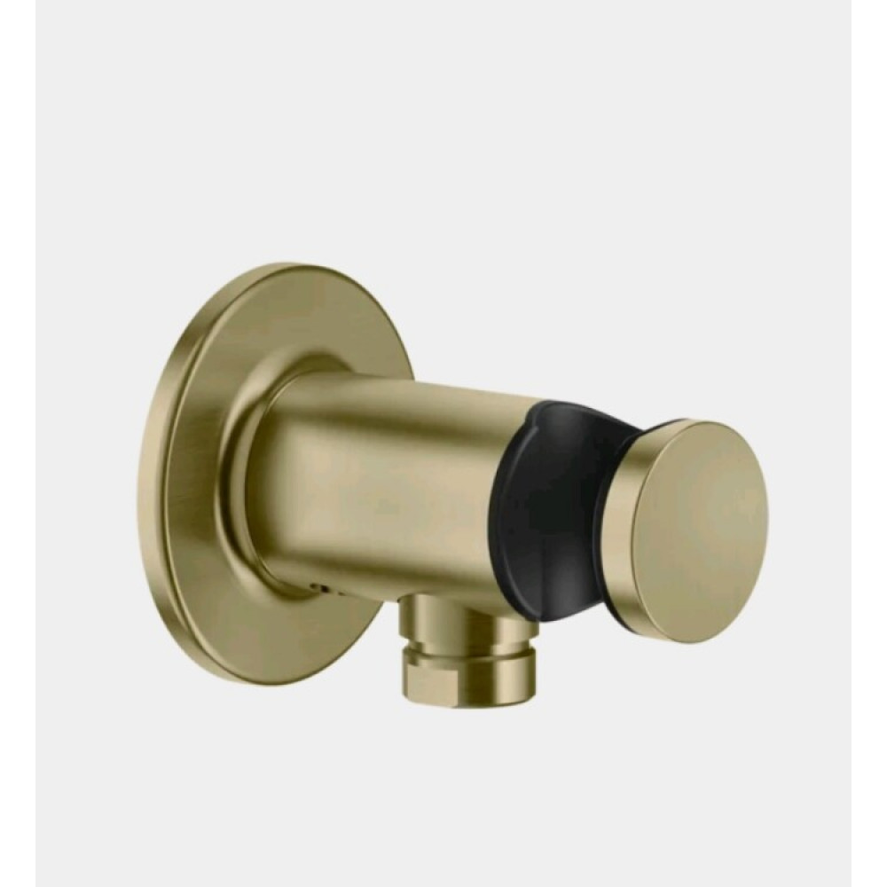 Шланговое подсоединение, Gessi, Inciso, цвет-Brushed Brass PVD