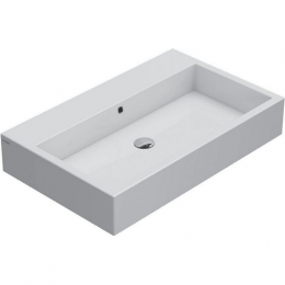 Раковина, Globo, I Classici, шгв 800*500*140, отверстия для смесителя-отсутствуют, цвет-белый