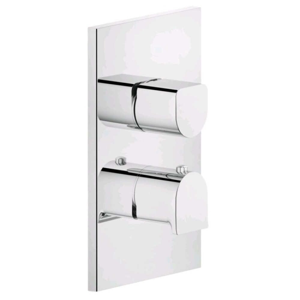 Смеситель для душа, Gessi, Rilievo, на 2 потребителя, цвет-хром