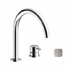 Смеситель для раковины, Almar, цвет-Nickel Brushed (Товар заказной, возврату не подлежит)