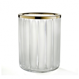 Урна, 3SC, Montblanc, шгв 200*200*280, цвет-золото матовое