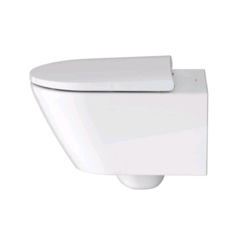 Унитаз, Duravit, D-Neo, RIMLESS, подвесной, шгв 370*540*360, цвет-белый матовый сатинированный