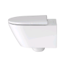 Унитаз, Duravit, D-Neo, RIMLESS, подвесной, шгв 370*540*360, цвет-белый матовый сатинированный