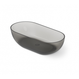 Ванна, DEA Design, Shadow, шгв 1650*820*520, цвет-Smoky Black (дымчато-черный)