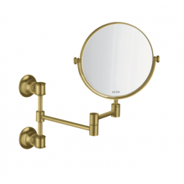 Косметическое зеркало, Axor, Axor Montreux, без подсветки, цвет-шлифованная медь