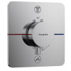 Смеситель для душа, Hansgrohe, ShowerSelect Comfort Q, для 2 потребителей, цвет-хром
