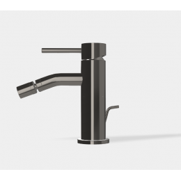 Смеситель для биде, Fima Carlo Frattini, Spillo Up, цвет-черный хром