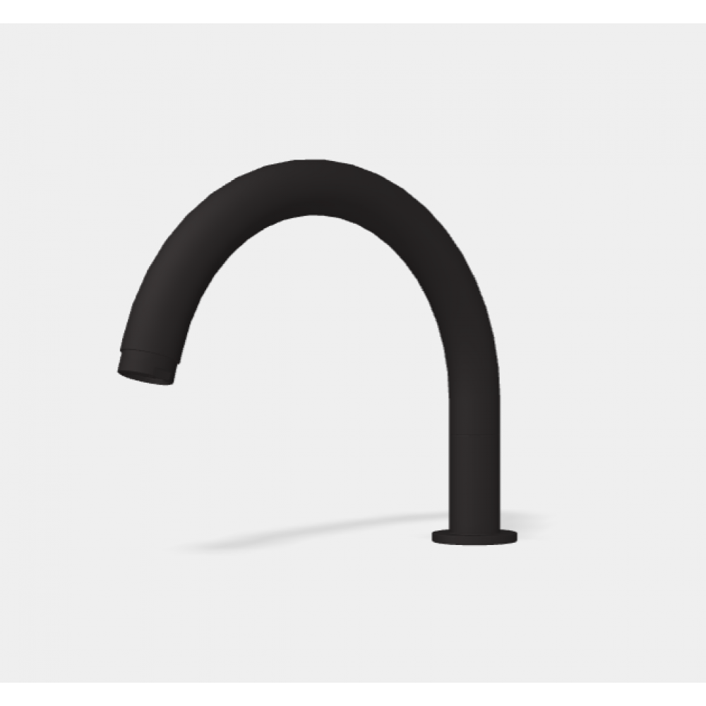 Излив, Fima Carlo Frattini, Flo', цвет-чёрный матовый