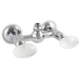 Смеситель для душа, Nicolazzi, Cristallo Di Rocca, цвет-Antique Gold