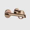 Смеситель для раковины, Gessi, Anello, цвет-Copper PVD