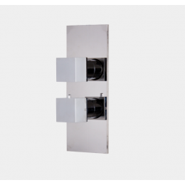 Смеситель для душа, Fima Carlo Frattini, Fimatherm, на 2/3 потребителя, цвет-черный матовый