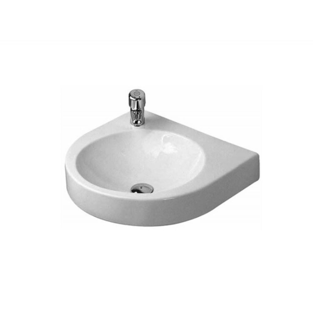 Раковина, Duravit, Architec, шгв 575*520*150, отверстия для смесителя-1 промаркированное, цвет-белый